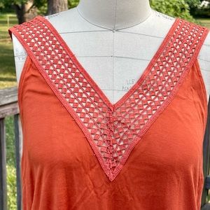 Women’s combo Racer Tank with sleeveless camisole